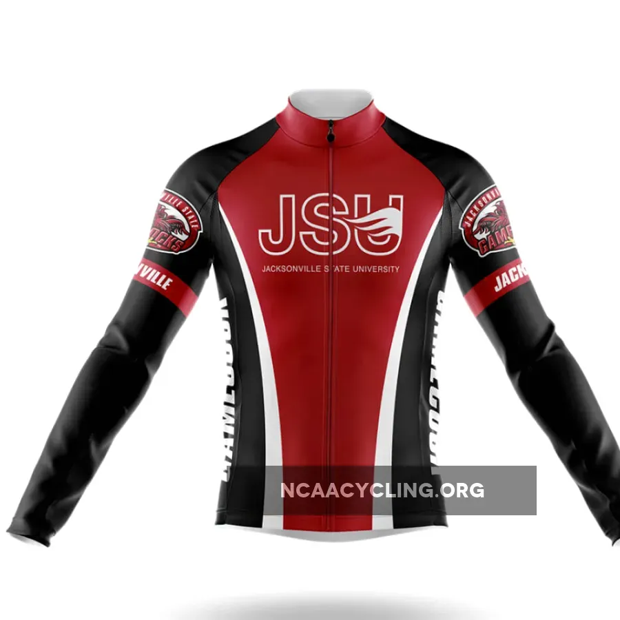 Jacksonville State University Long Sleeve Cycling Jersey Only