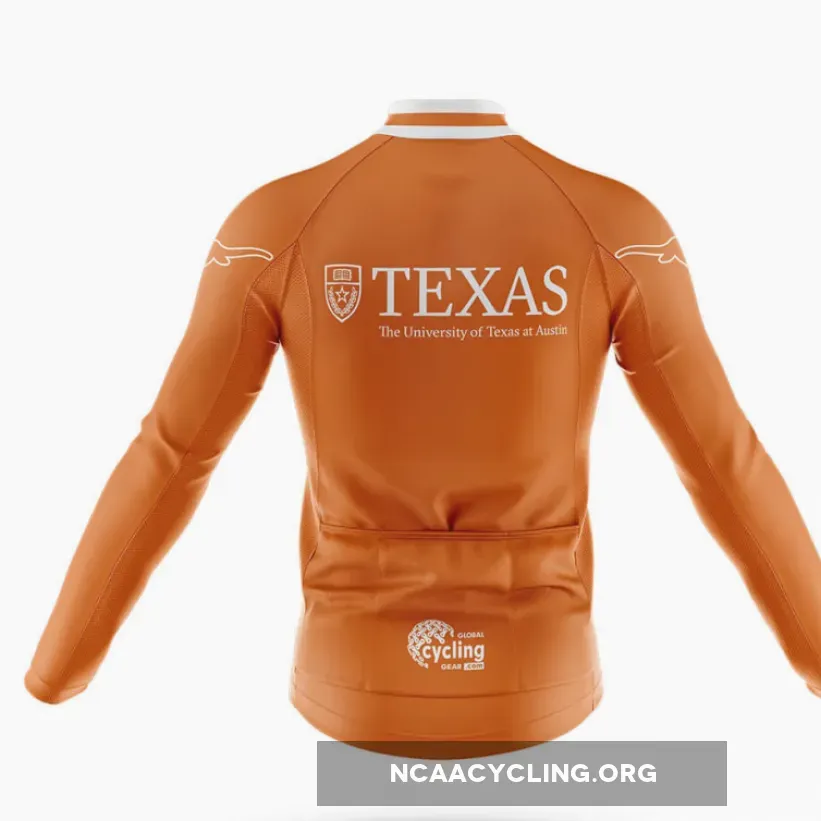 University of Texas Austin Long Sleeve Cycling Jersey Ver.3 | TEXAS BICYCLE JERSEY University of Texas Austin Long Sleeve Cycling Jersey Ver.3 | TEXAS BICYCLE JERSEY