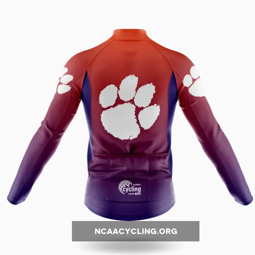 Clemson Tigers Gradient Cycling Jersey Restock Clemson Tigers Gradient Cycling Jersey Restock