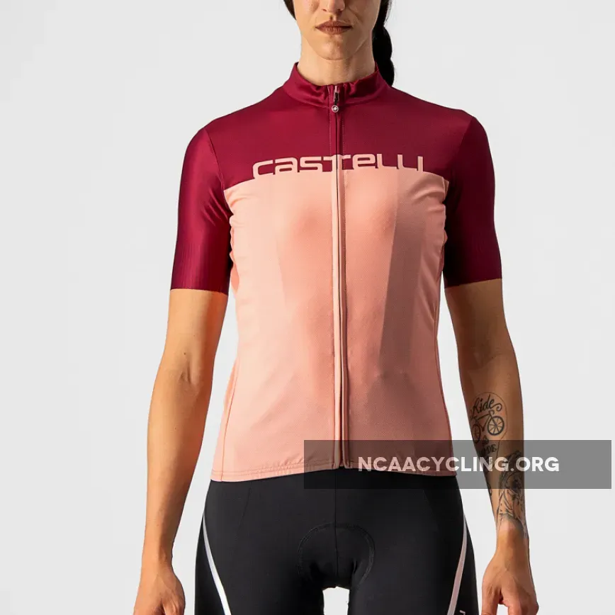 Castelli Velocissima Woman Jersey - Bordeaux 4522065-566 Online
