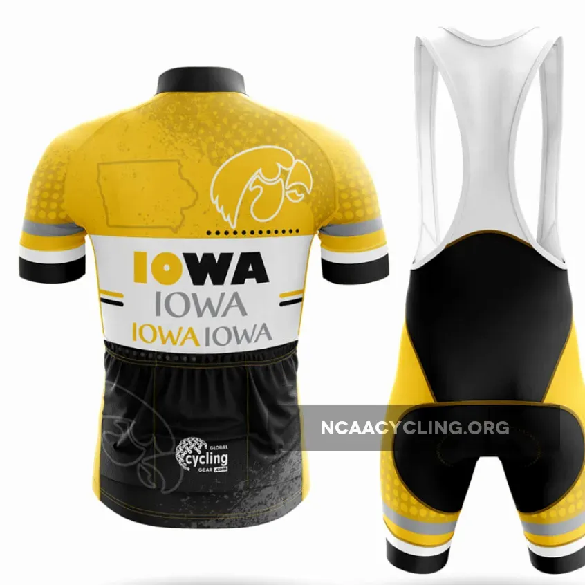 University of Iowa Cycle Long Sleeve Cycling Jersey Only