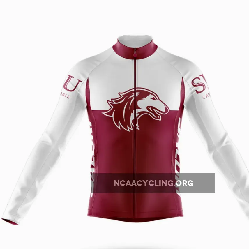 Southern Illinois University Carbondale V2 Long Sleeve Cycling Jersey Only