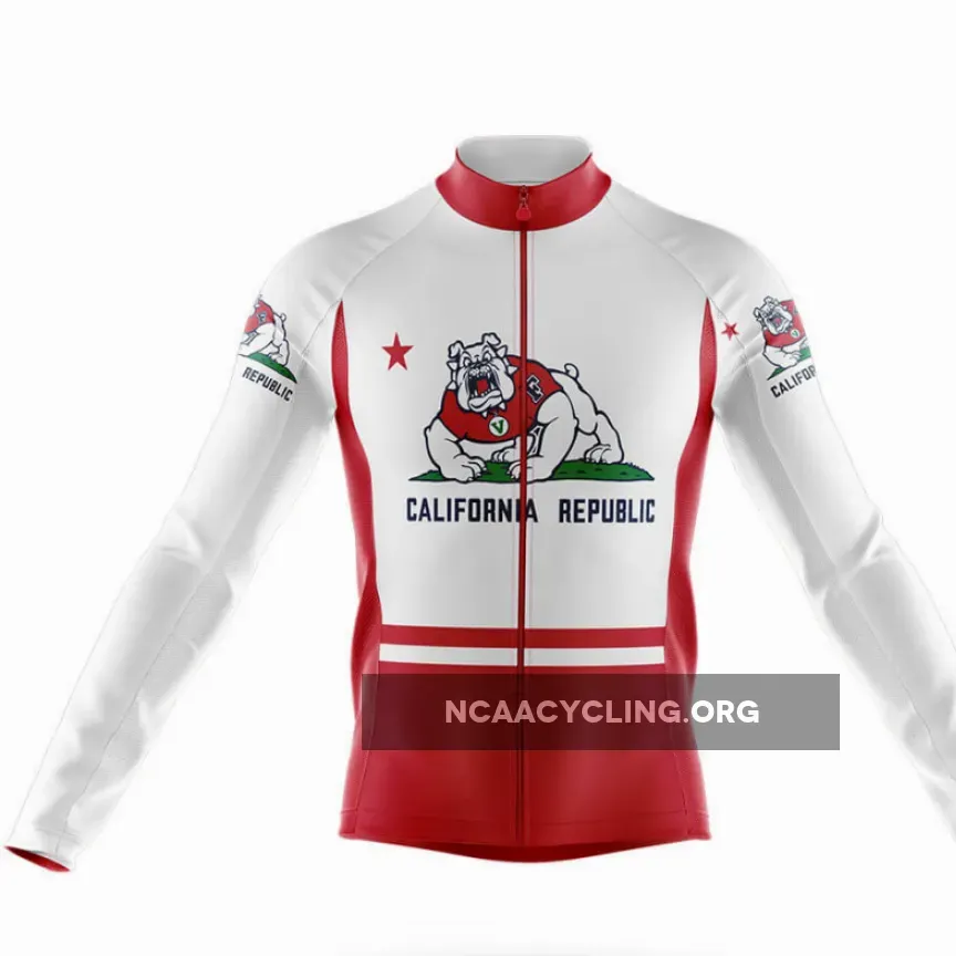 Fresno State Long Sleeve Cycling Jersey Only Online