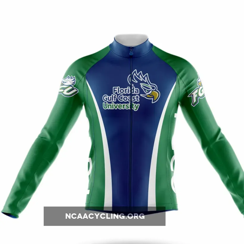 Florida Gulf Coast University Long Sleeve Cycling Jersey