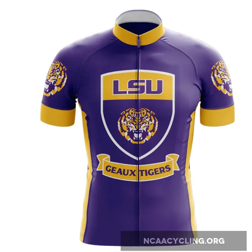 LSU Tigers Shield Cycling Jersey Restock LSU Tigers Shield Cycling Jersey Restock