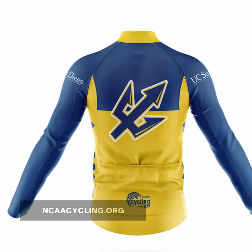 University of California San Diego V2 Long Sleeve Cycling Jersey Only University of California San Diego V2 Long Sleeve Cycling Jersey Only