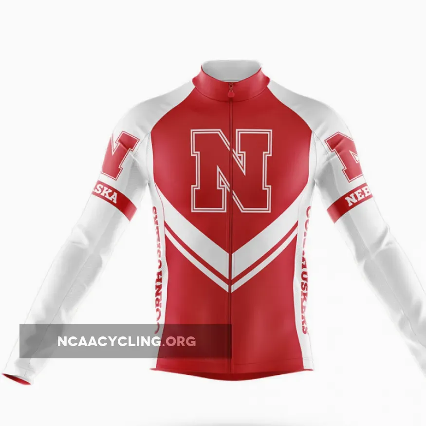 University of Nebraska–Lincoln V3 - Men's Cycling Kit - Long Sleeve Jersey