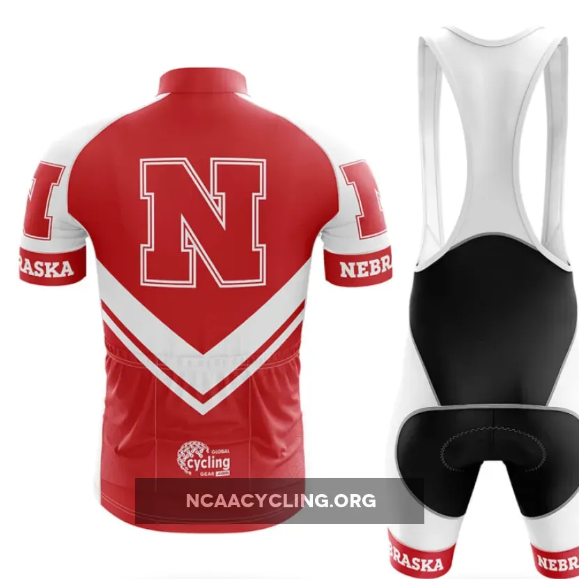 University of Nebraska–Lincoln V3 - Men's Cycling Kit - Long Sleeve Jersey