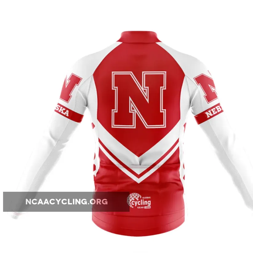 University of Nebraska–Lincoln V3 - Men's Cycling Kit - Long Sleeve Jersey