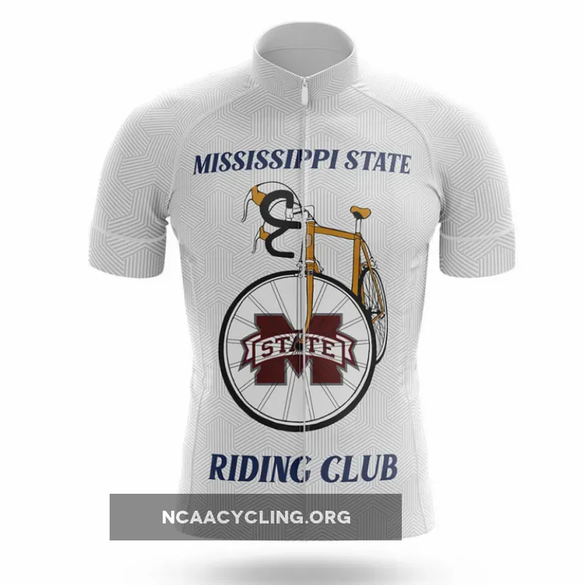 Classic Mississippi State Uni Cycling - Jersey Only