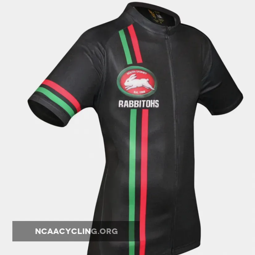 NRL South Sydney Rabbitohs Short Sleeve Cycling Jerseys