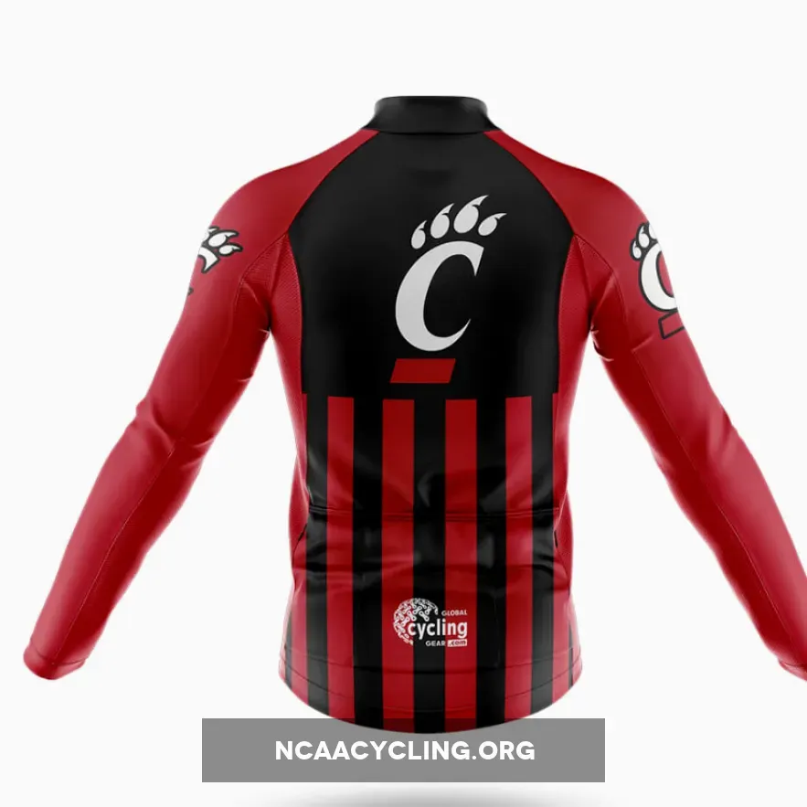 University of Cincinnati USA Long Sleeve Cycling Jersey Only University of Cincinnati USA Long Sleeve Cycling Jersey Only