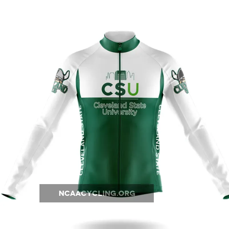 Cleveland State University Long Sleeve Cycling Jersey Ver.2