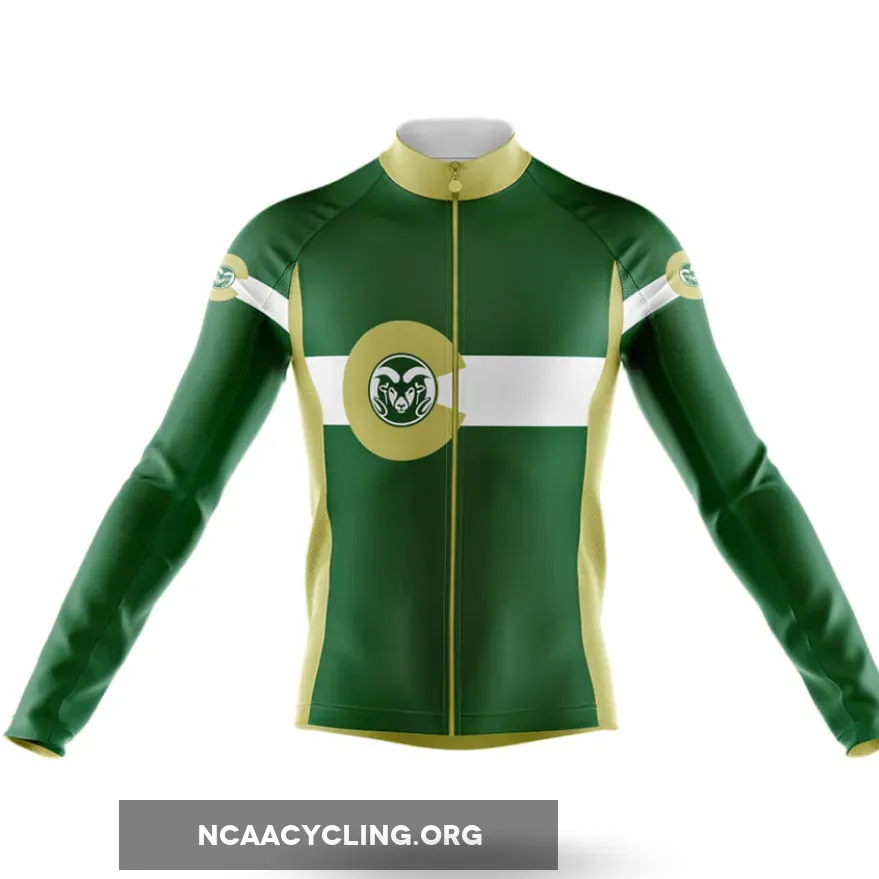 Colorado State Rams Long Sleeve Cycling Jersey Only