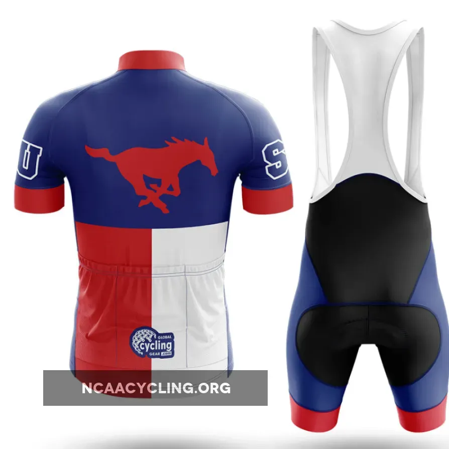 Southern Methodist University TX - Men's Cycling Kit - Long Sleeve Jersey
