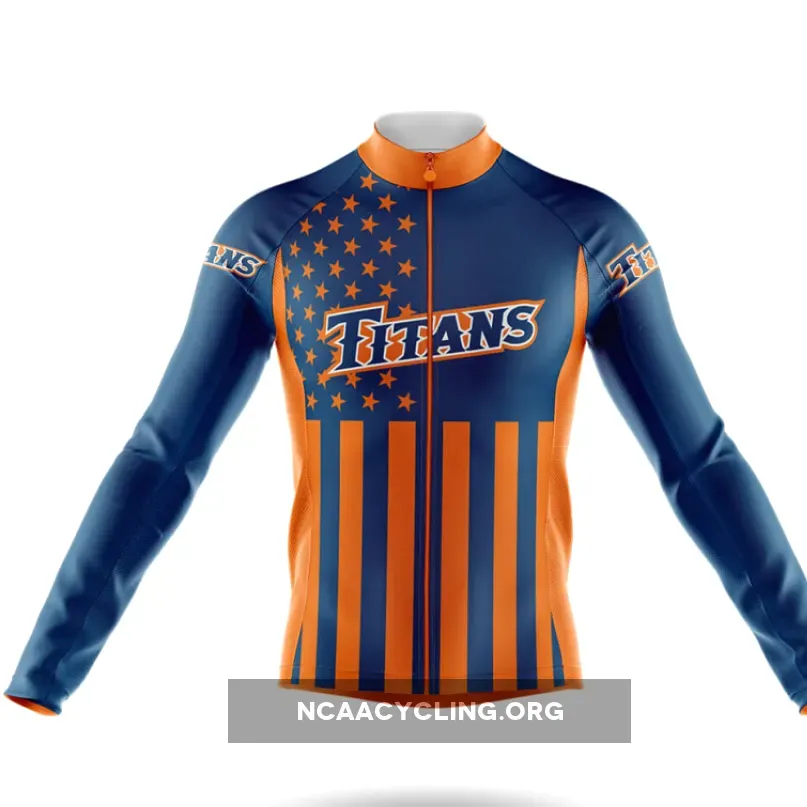 California State University Fullerton USA Long Sleeve Cycling Jersey Only