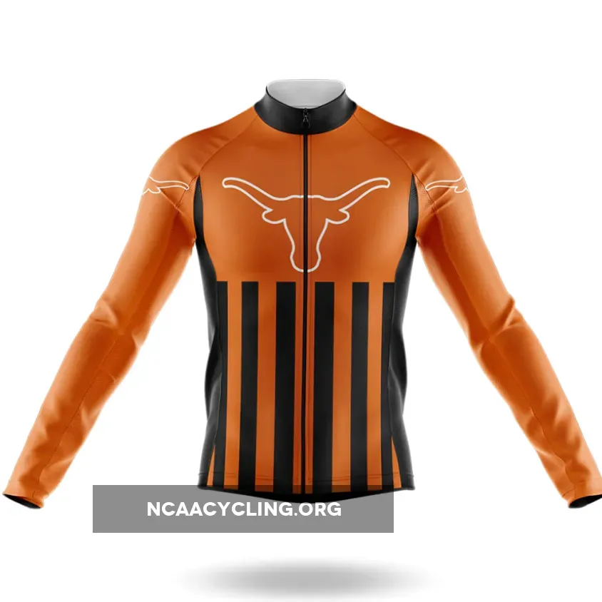University of Texas Austin USA Long Sleeve Cycling Jersey
