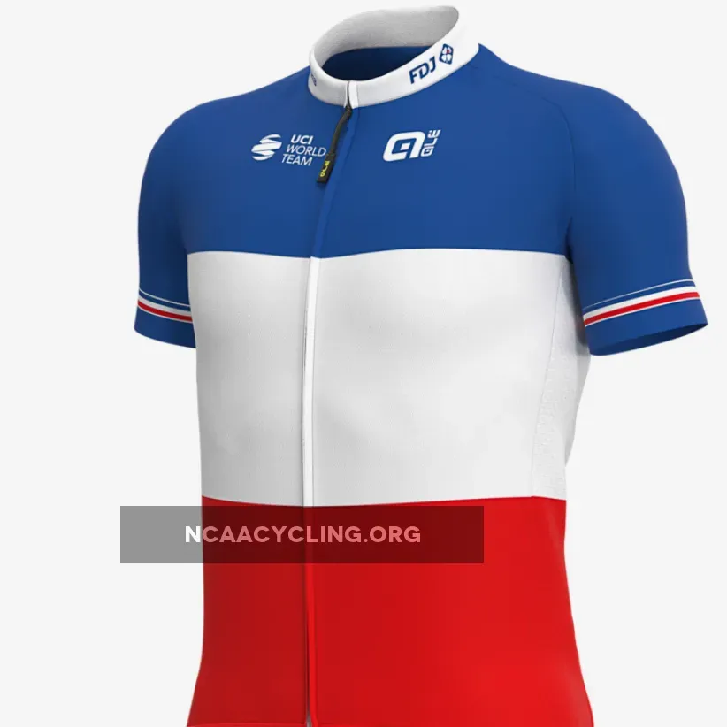 Groupama FDJ 2021 Jersey - French Champion R21213046 For Sale