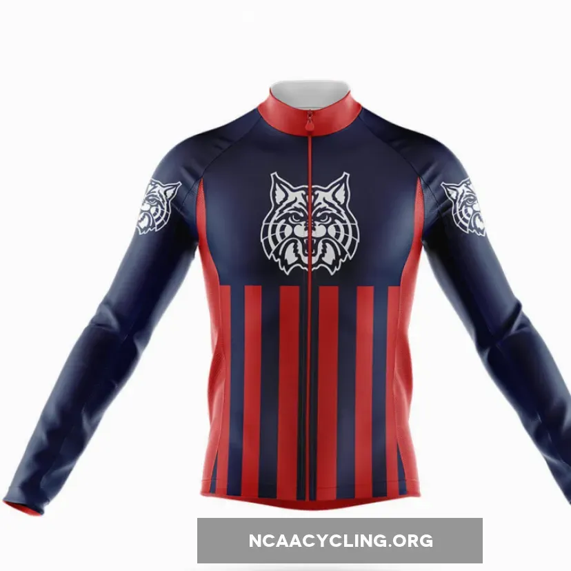 University of Arizona USA Long Sleeve Cycling Jersey