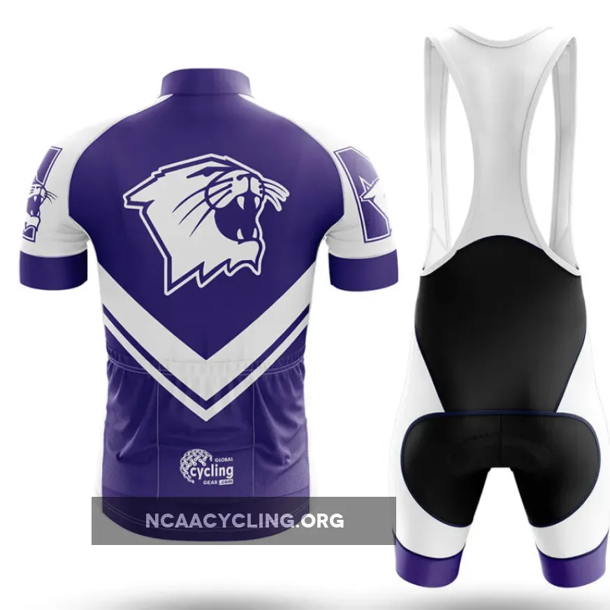 Northwestern University Long Sleeve Cycling Jersey Ver.3 Northwestern University Long Sleeve Cycling Jersey Ver.3