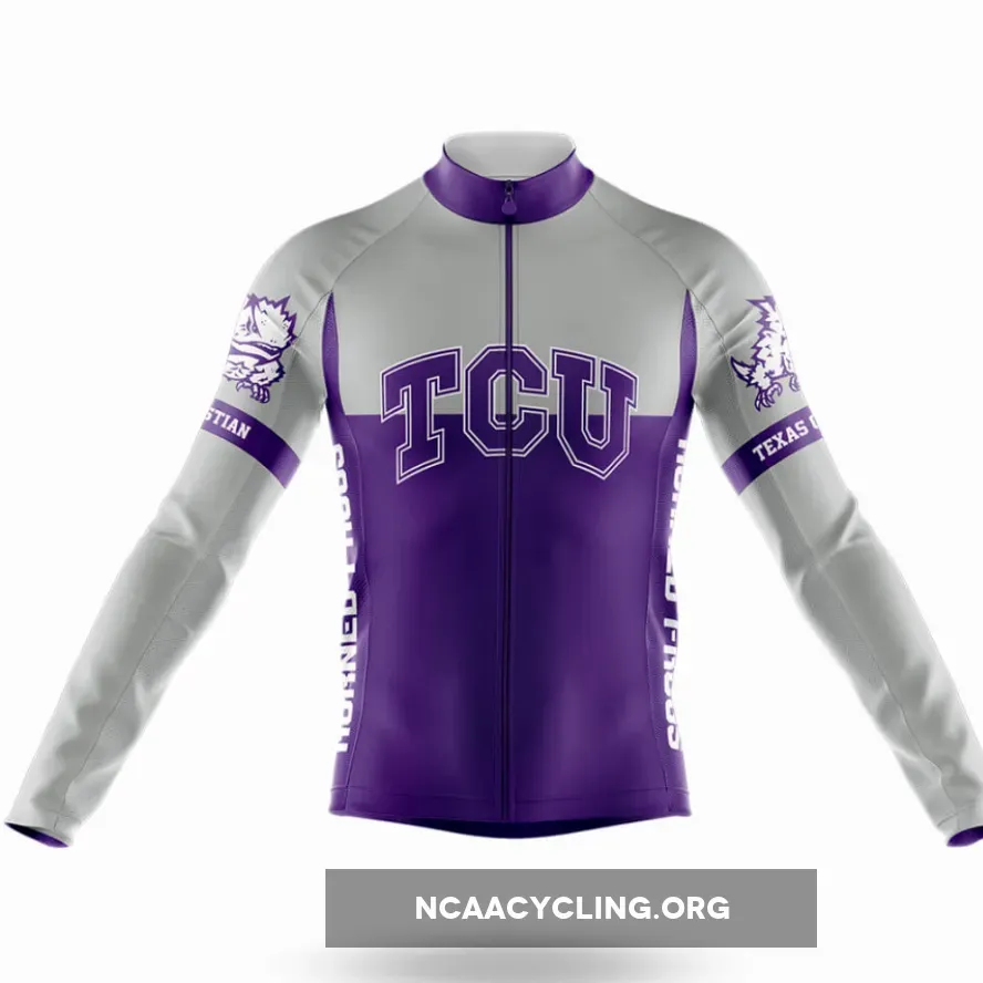 Texas Christian University V2 Long Sleeve Cycling Jersey Only