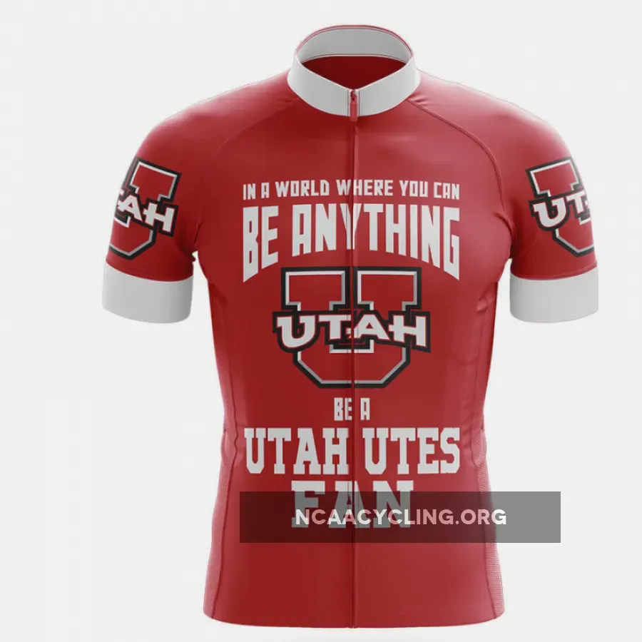 Utah Utes Fan Cycling Jersey For Sale