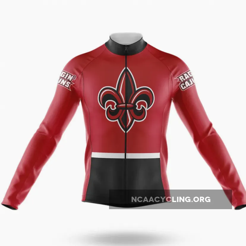 Louisiana Ragin Cajuns Long Sleeve Cycling Jersey Only