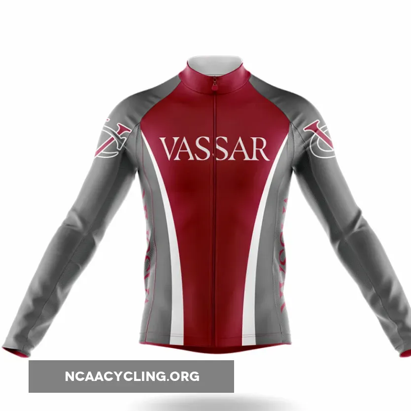 Vassar College Long Sleeve Cycling Jersey For Sale