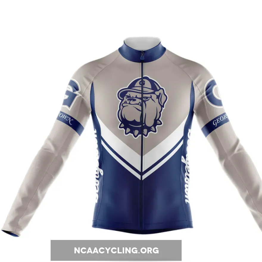 Georgetown University Long Sleeve Cycling Jersey Ver.3
