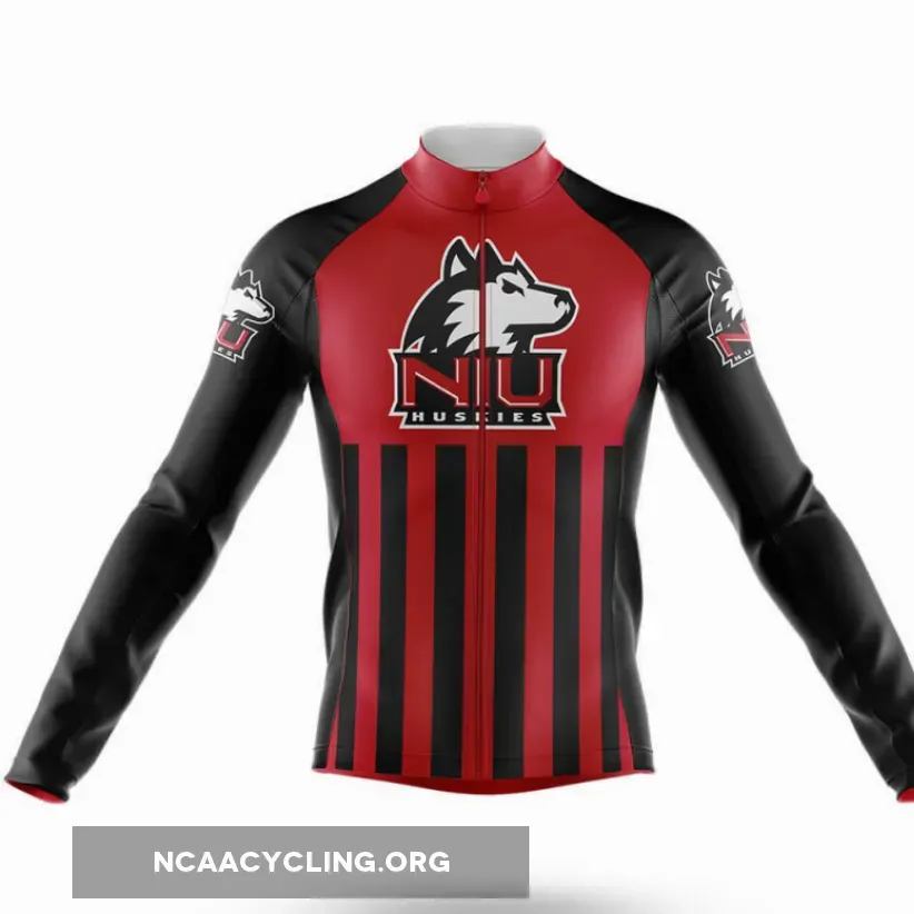 Northern Illinois University USA Long Sleeve Cycling Jersey