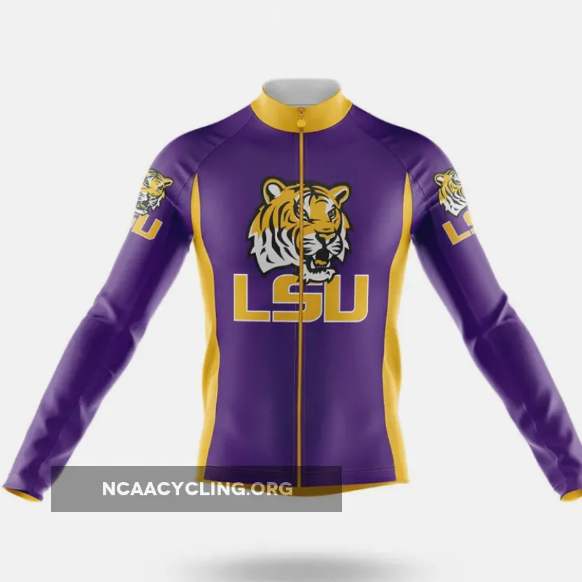 Louisiana State Tigers Long Sleeve Cycling Jersey Restock