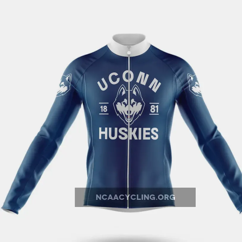 University of Connecticut 1881 Long Sleeve Cycling Jersey Only