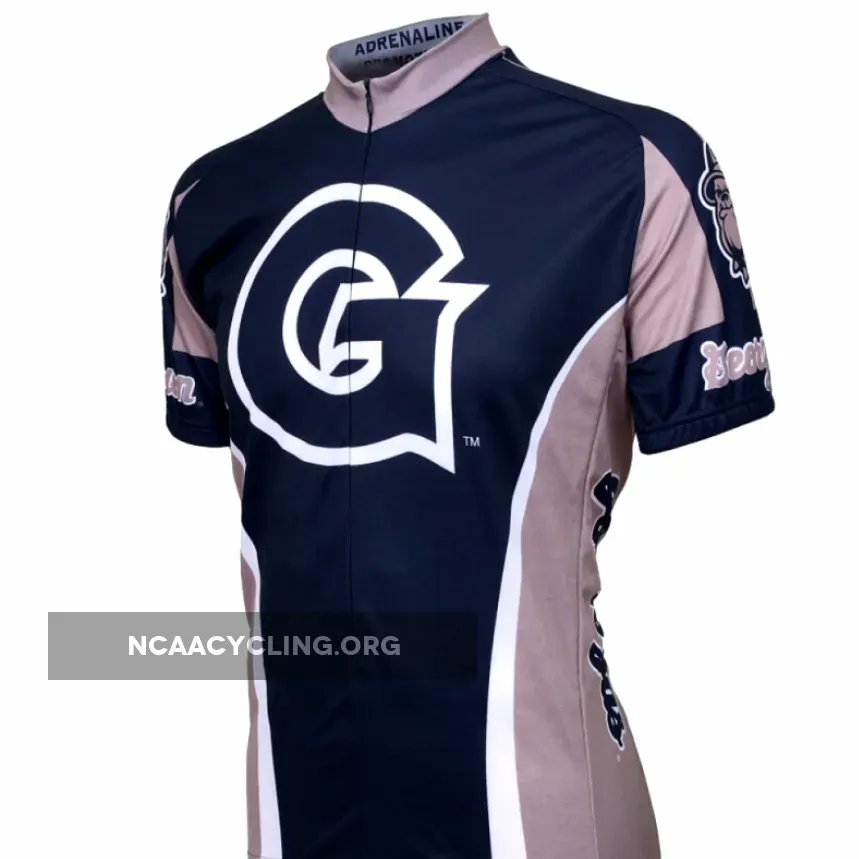 Georgetown Mens Cycling Jersey College For Sale
