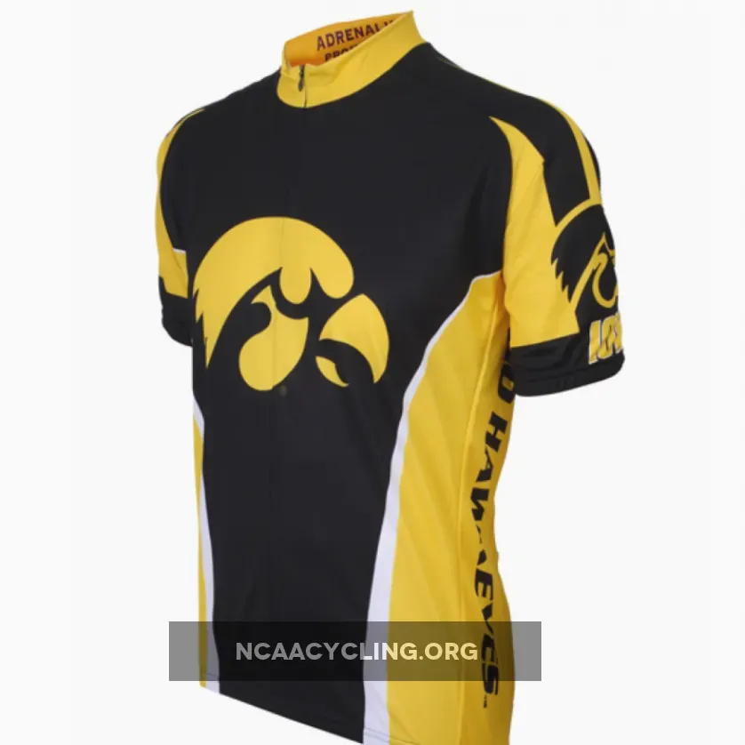 Iowa Hawkeyes Mens Cycling Jersey College / iowa cycling jersey