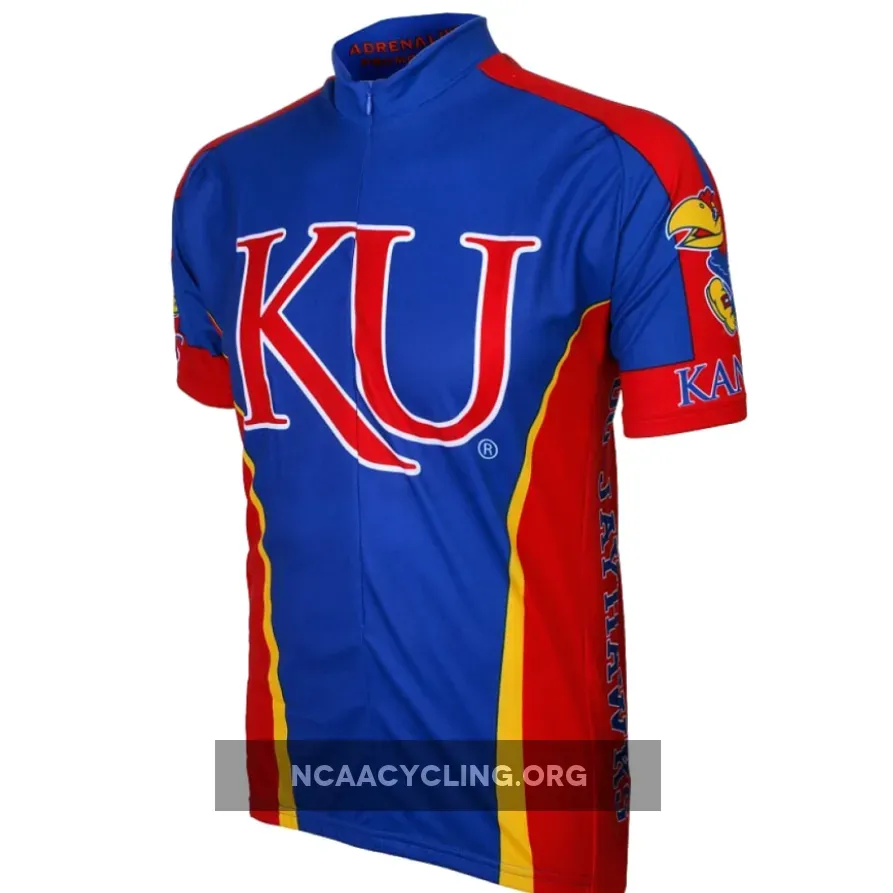Kansas Mens Cycling Jersey College New Releases