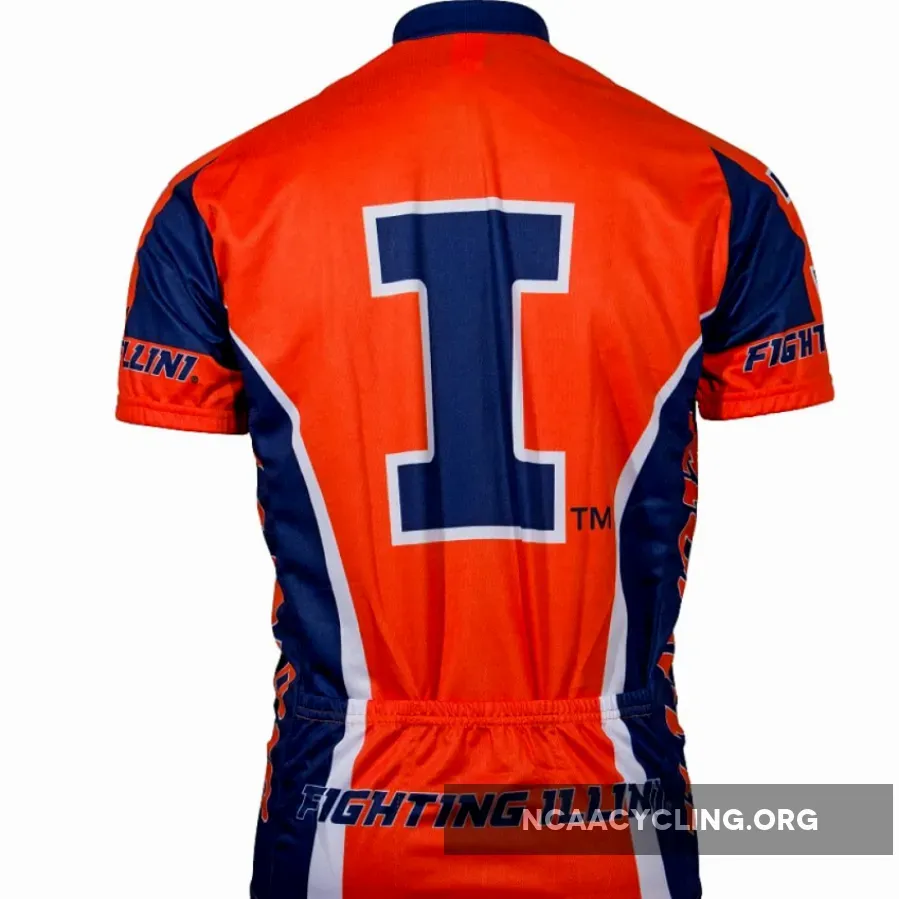 Illinois Mens Cycling Jersey College New Releases
