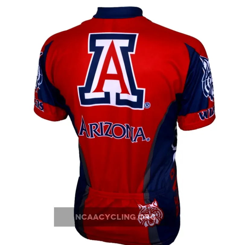 Arizona Wildcats Mens Cycling Jersey College / university of arizona jersey