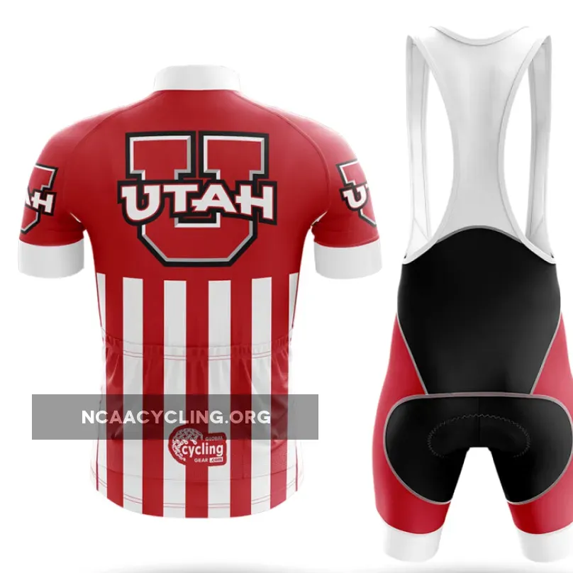 University of Utah USA Long Sleeve Cycling Jersey Only