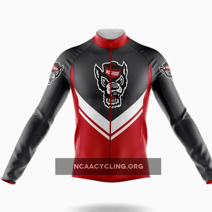 North Carolina State University Long Sleeve Cycling Jersey Ver.3