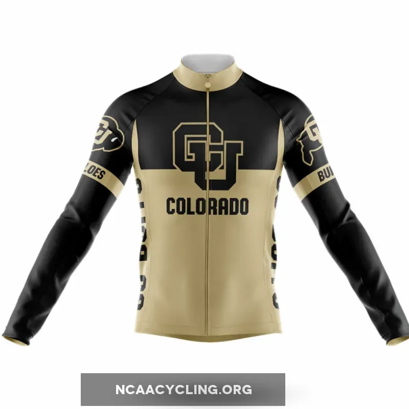 University of Colorado Boulder Long Sleeve Cycling Jersey Ver.2 | BOULDER BIBS