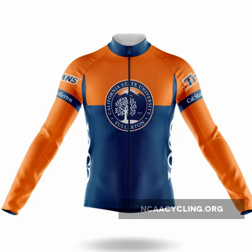 California State University Fullerton Long Sleeve Cycling Jersey Ver.2