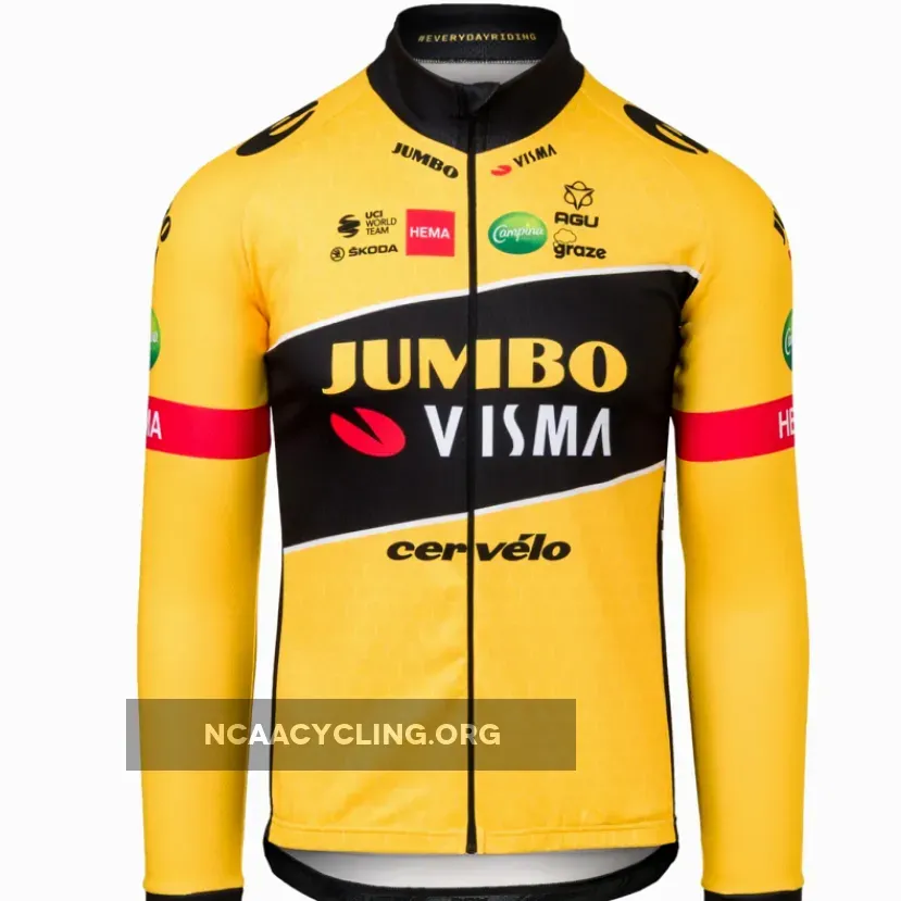 Jumbo Visma 2022 Long Sleeve Jersey 49026400-513 For Sale
