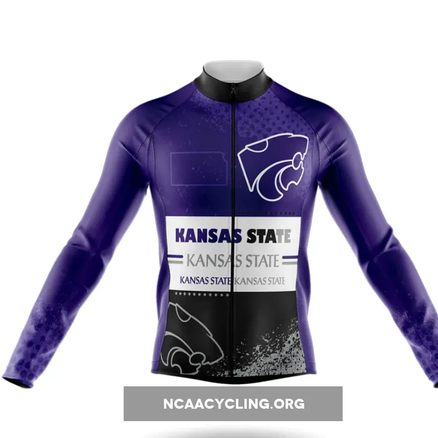 Kansas State University Cycle Long Sleeve Cycling Jersey Only