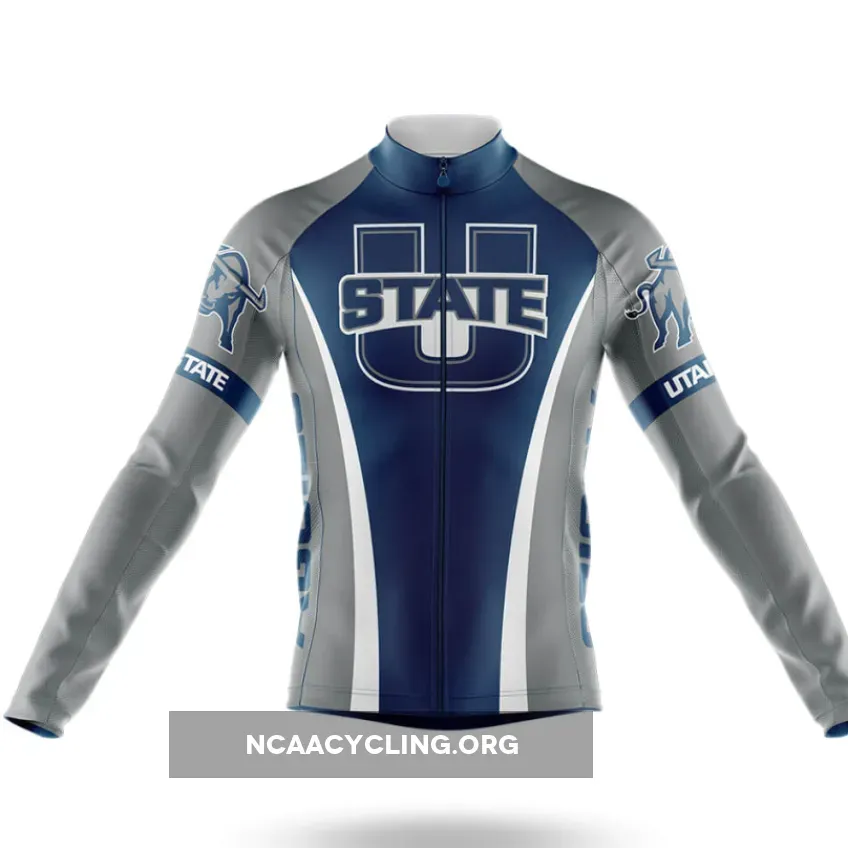 Utah State University Long Sleeve Cycling Jersey | utah state gear