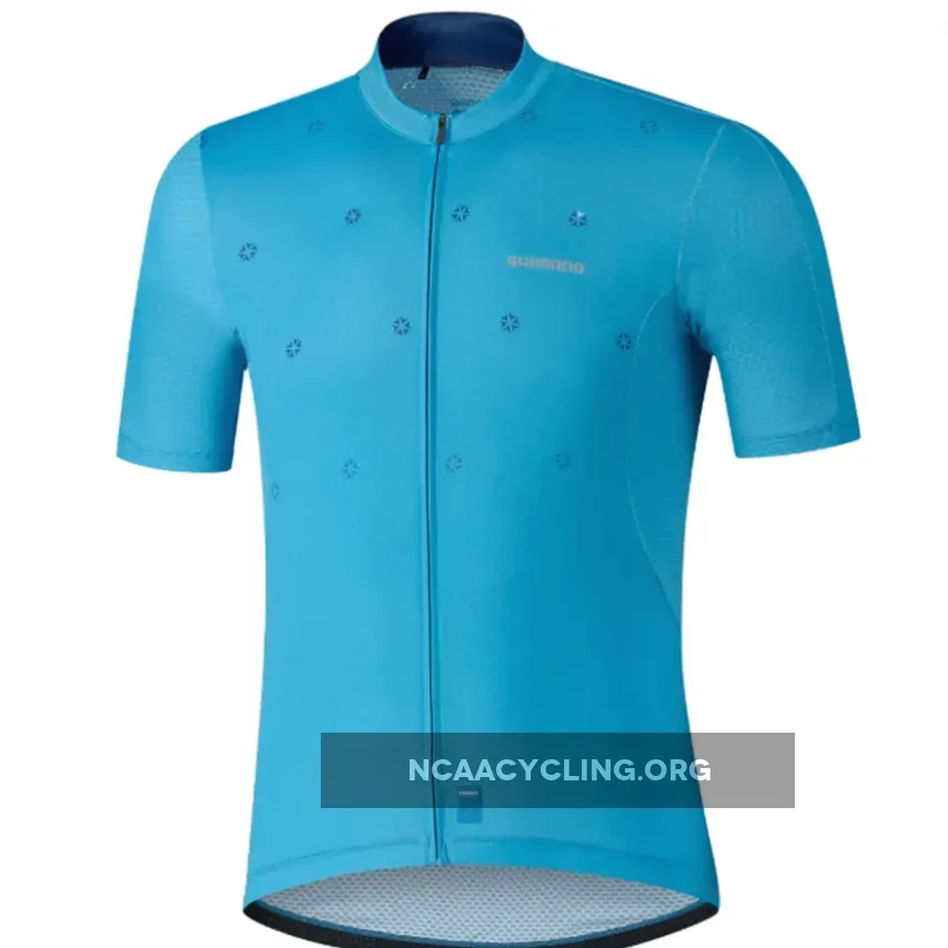 Shimano Aerolite Jersey - Blue ECWJSPSUS51MB0104 For Sale