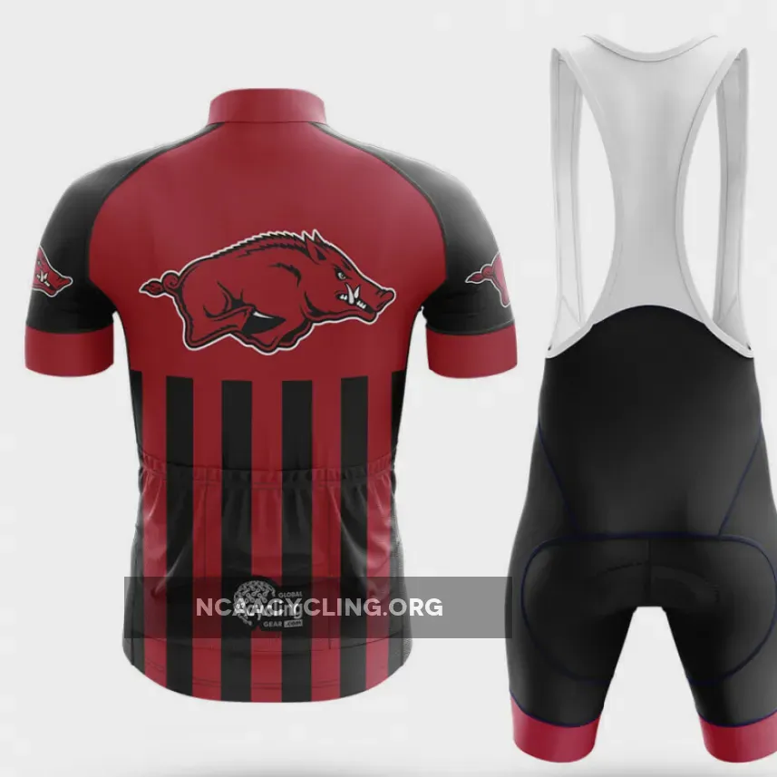 University of Arkansas USA Long Sleeve Cycling Jersey Only