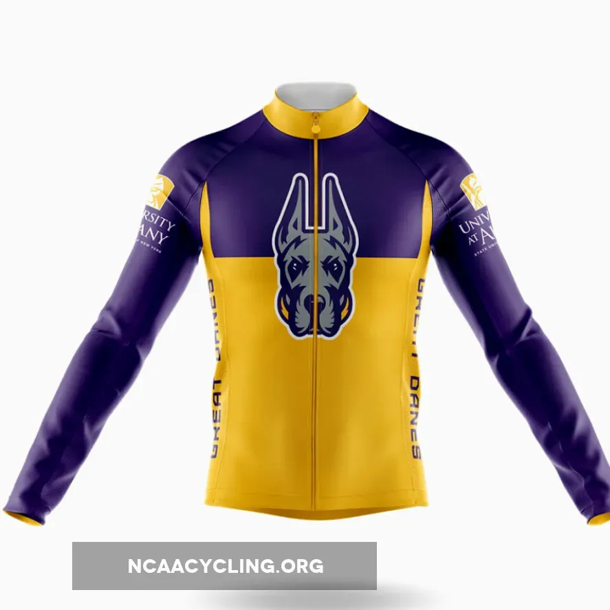 University at Albany Long Sleeve Cycling Jersey Only Ver.2