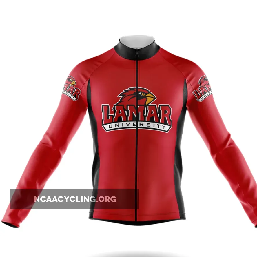 Online Lamar Cardinals Long Sleeve Cycling Jersey Only