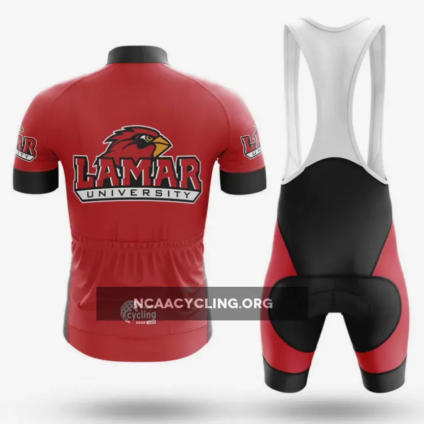 Online Lamar Cardinals Long Sleeve Cycling Jersey Only