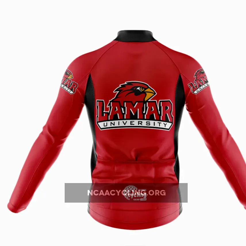 Online Lamar Cardinals Long Sleeve Cycling Jersey Only